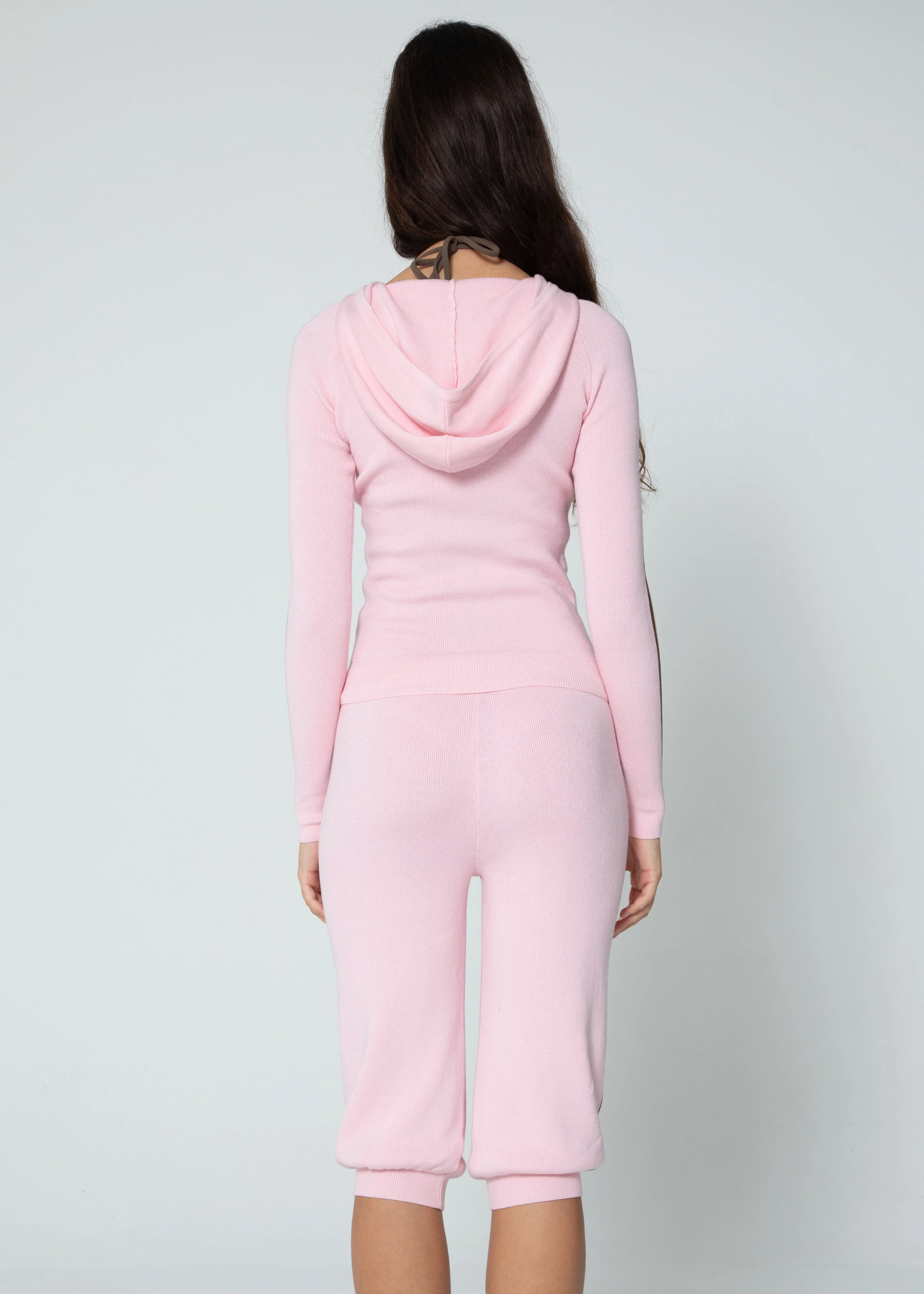 CAPRI KNIT SWEATPANTS - PINK - Image 6