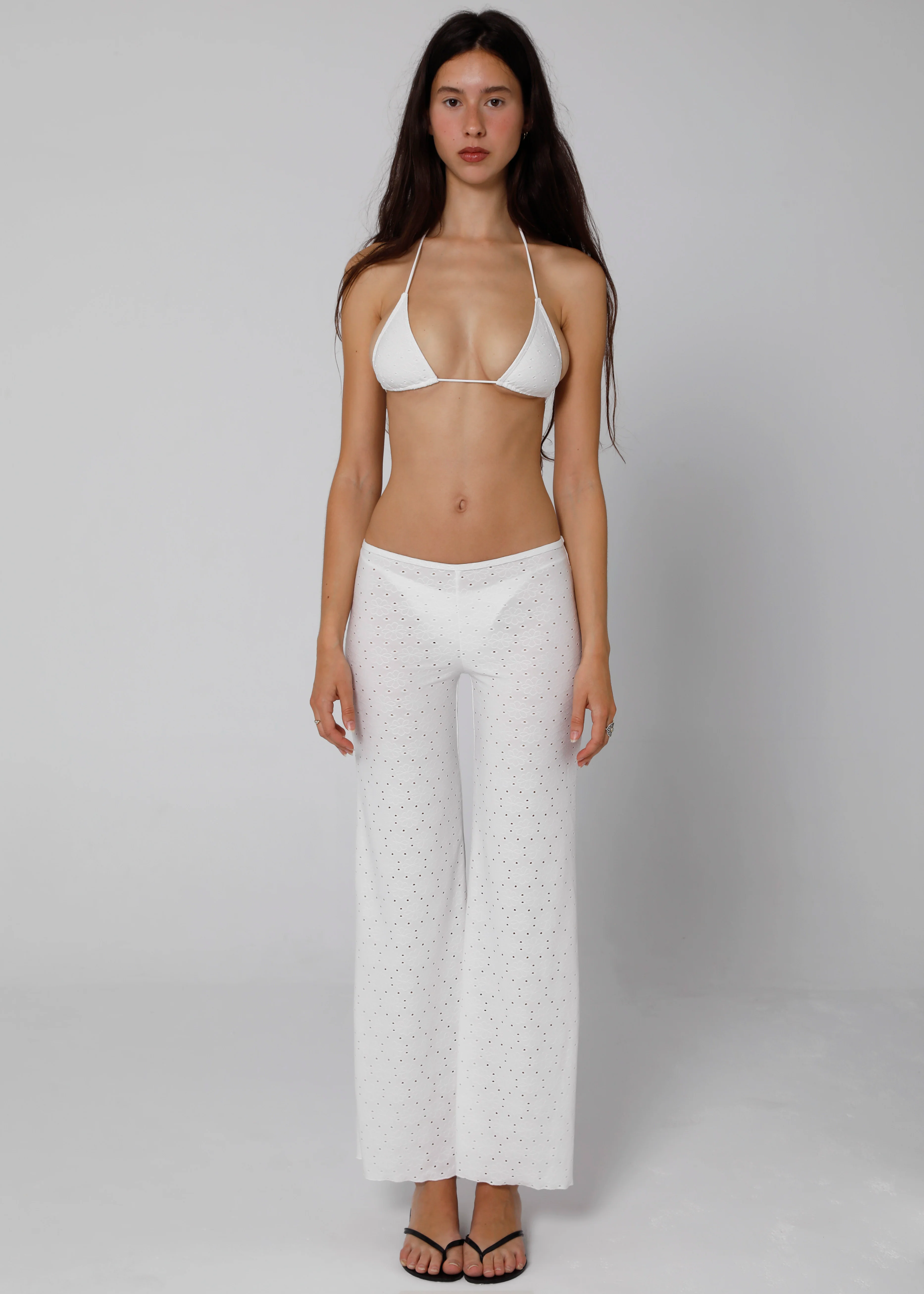 MAUI - WHITE EYELET TOP - Image 7