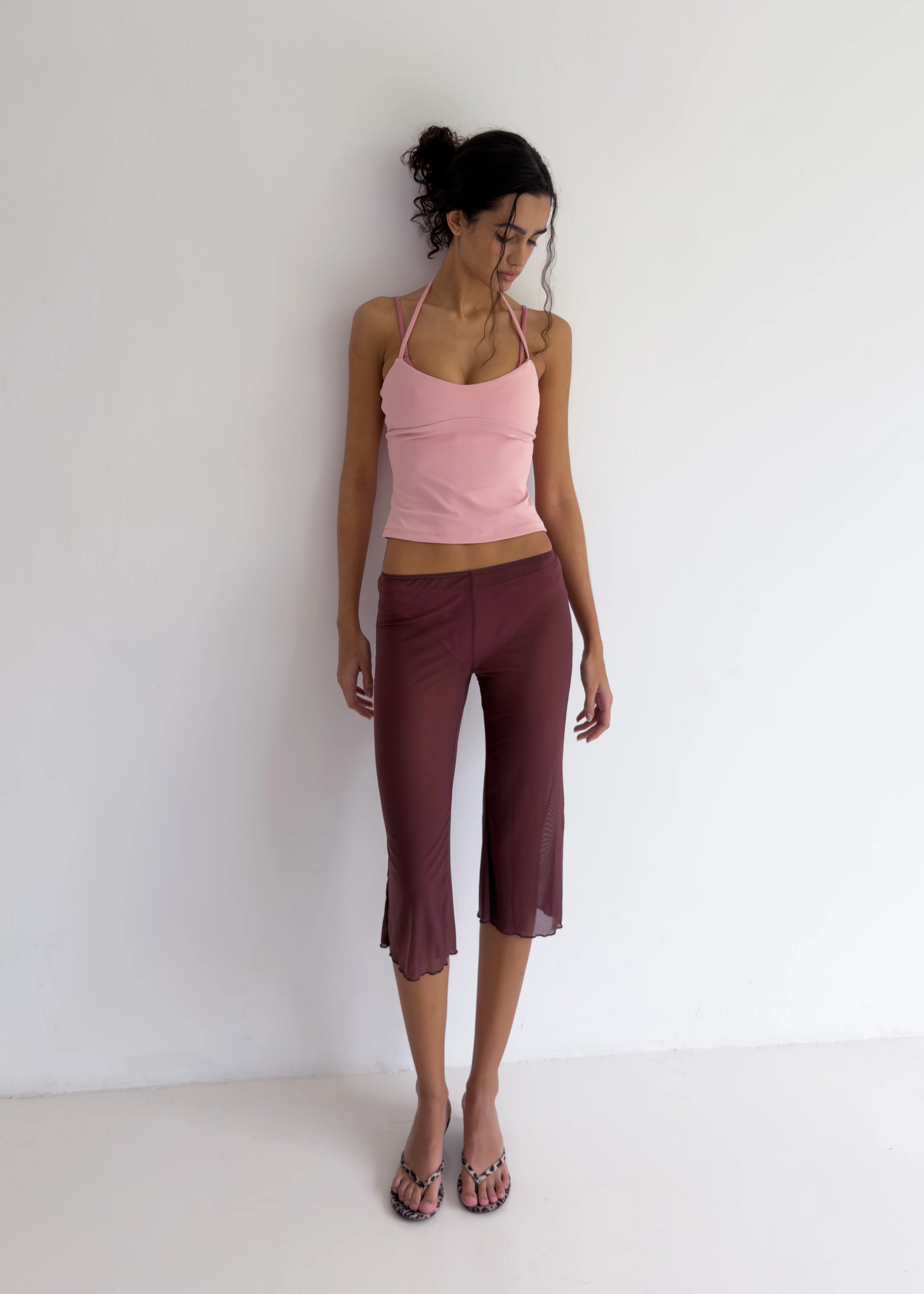 ZUMA HALTER TOP - PINK - Image 2