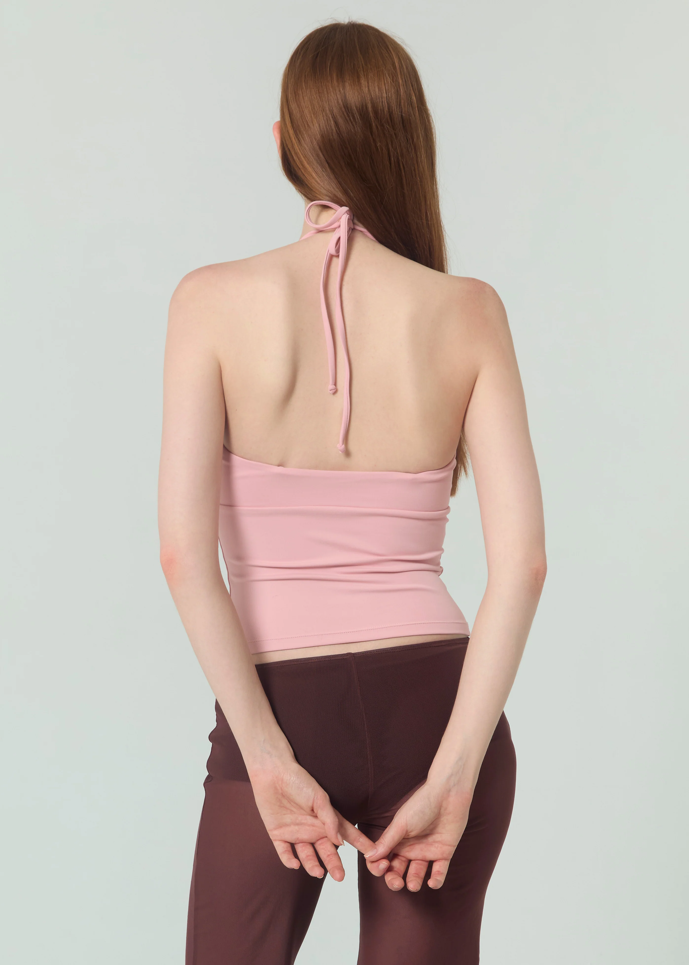 ZUMA HALTER TOP - PINK - Image 6